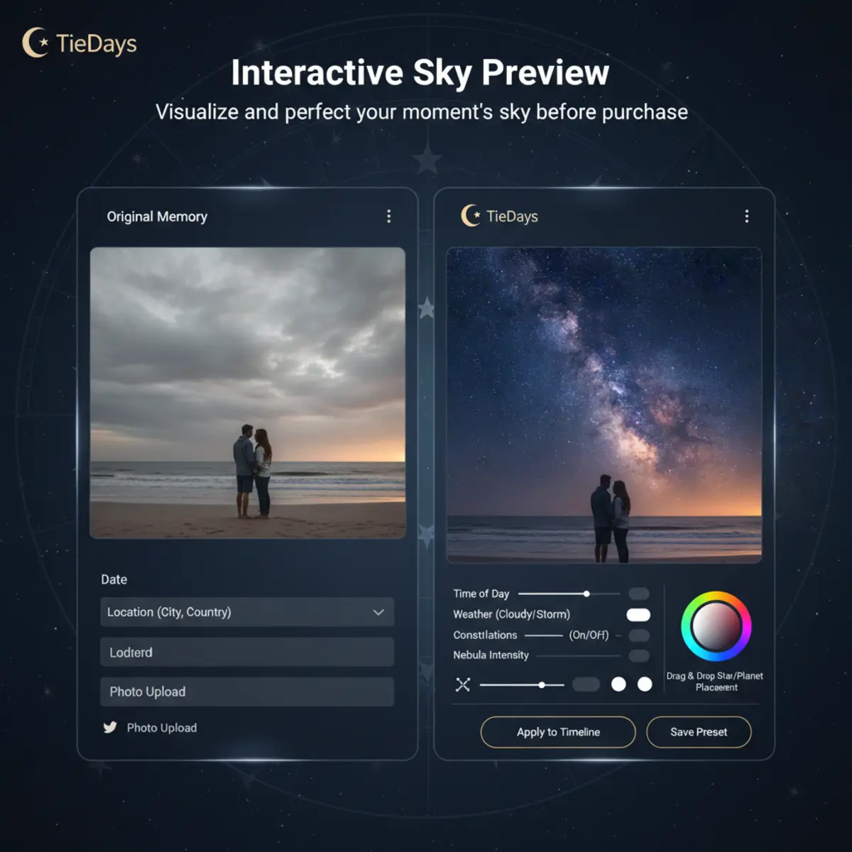 Interactive Sky Preview