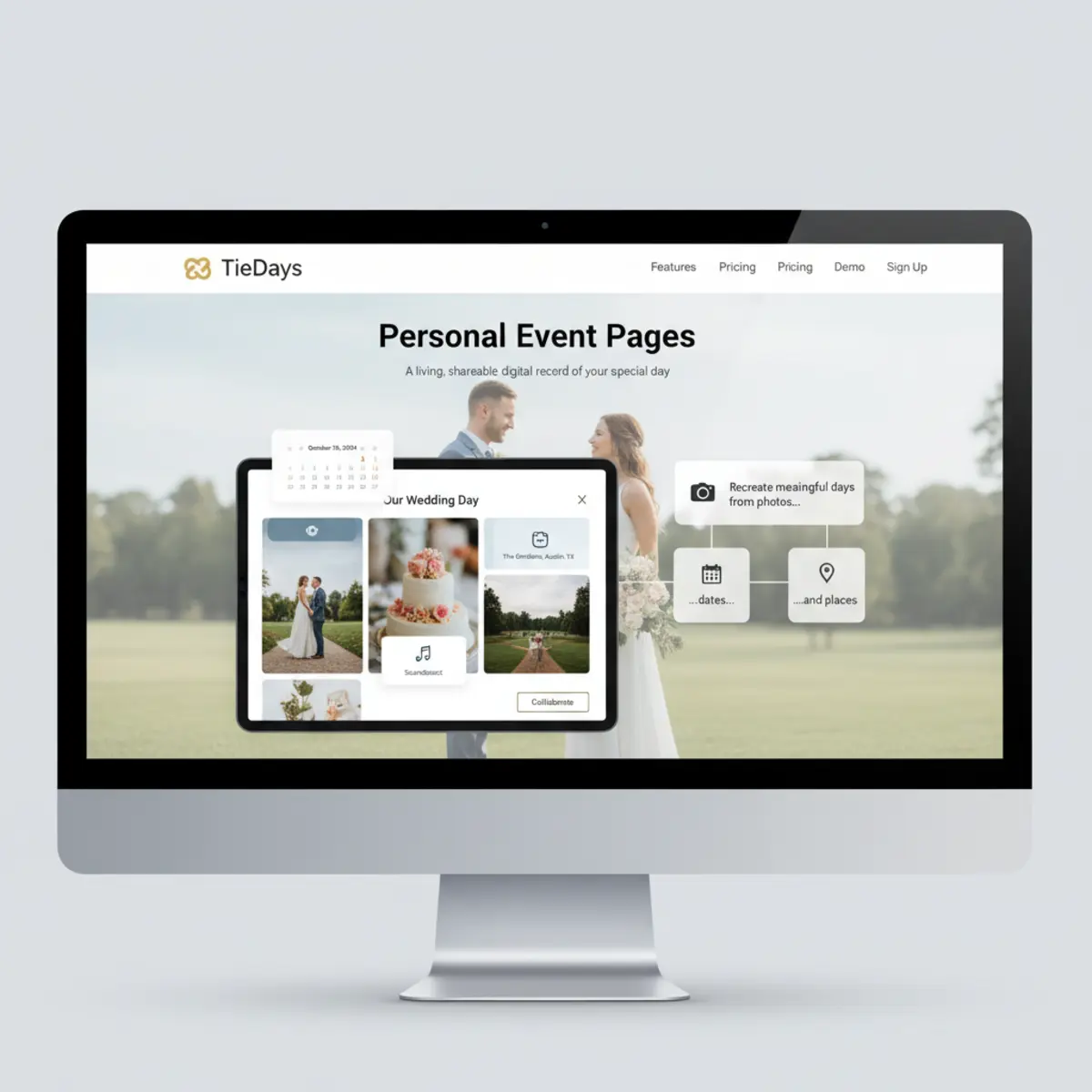 Personal Event Pages
