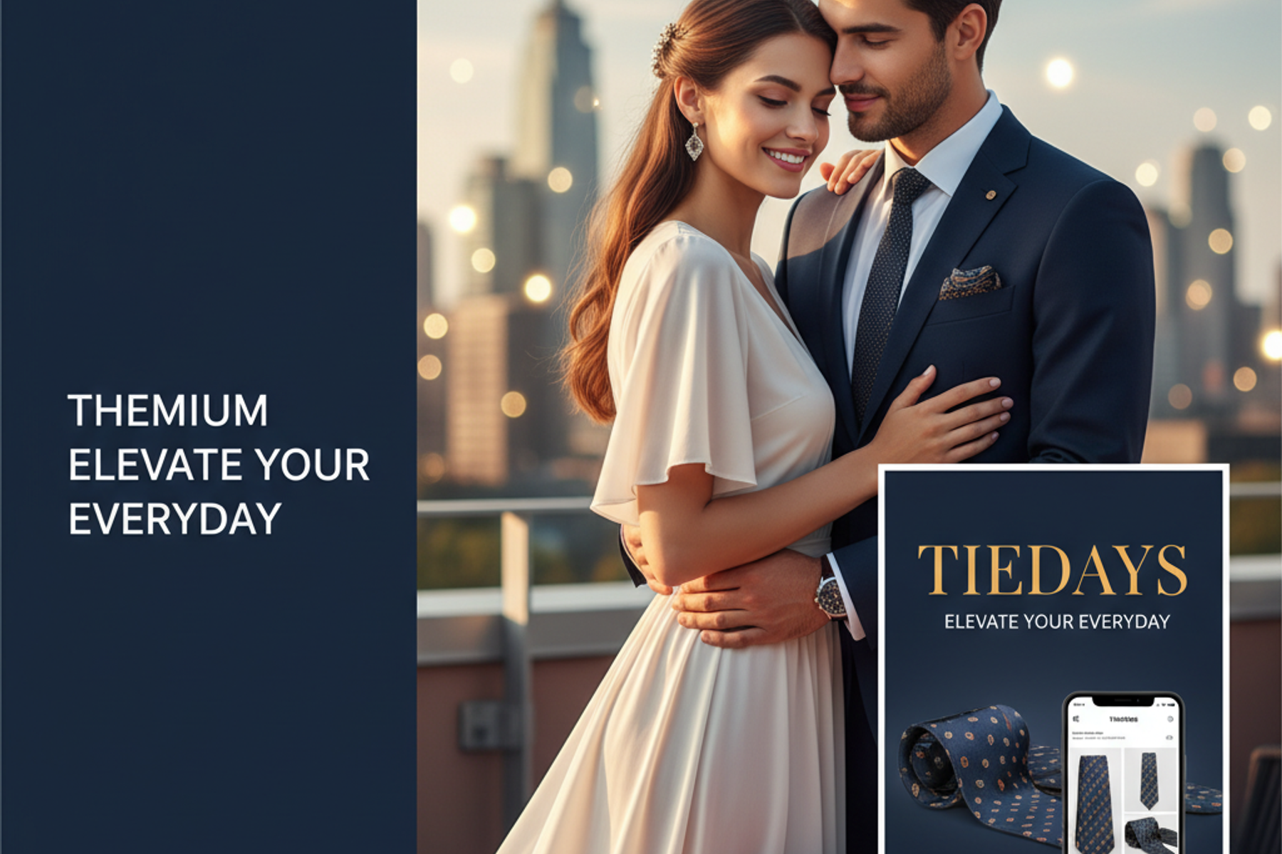 A premium TieDays scene showing the broader memory-page concept
